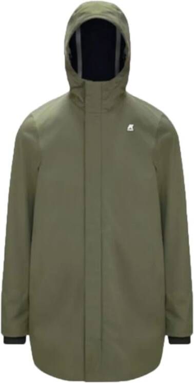 K-way K Way Winterjassen Groen Heren