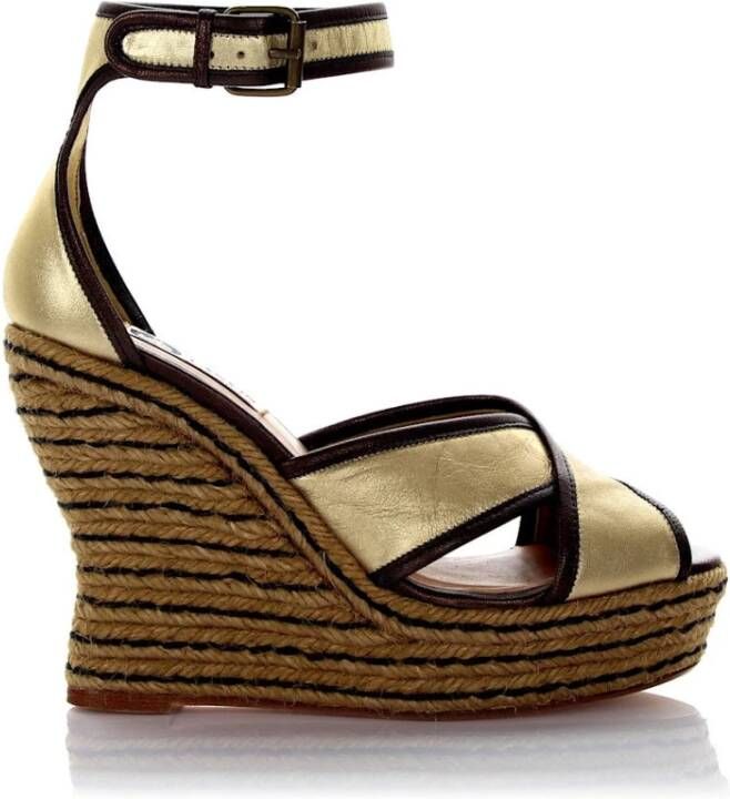 Lanvin Sleehakken Geel Dames