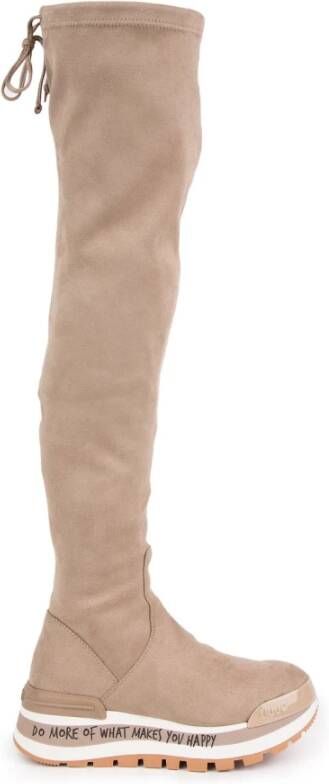 Liu Jo Over knie sneakers , Roze, Dames