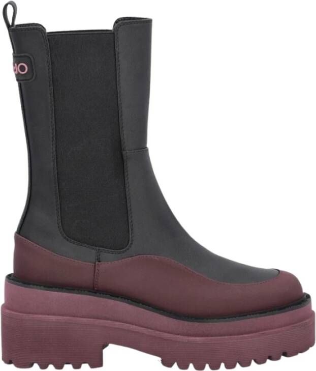 Liu Jo Dames schoenen enkel laarzen , Zwart, Dames