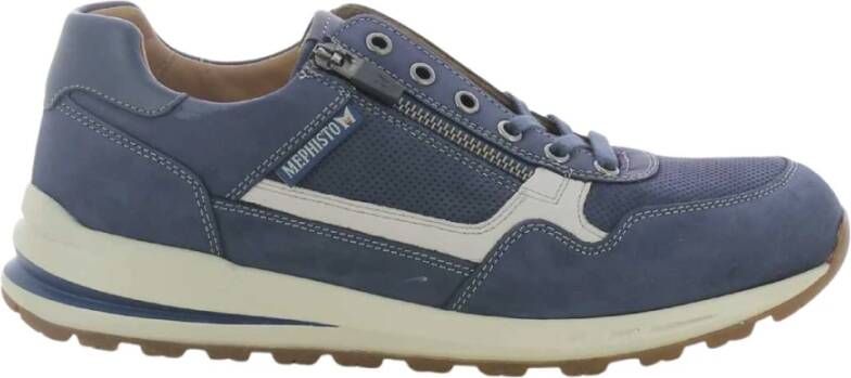 mephisto Herenschoenen Marine Bradley Z23 , Blauw, Heren