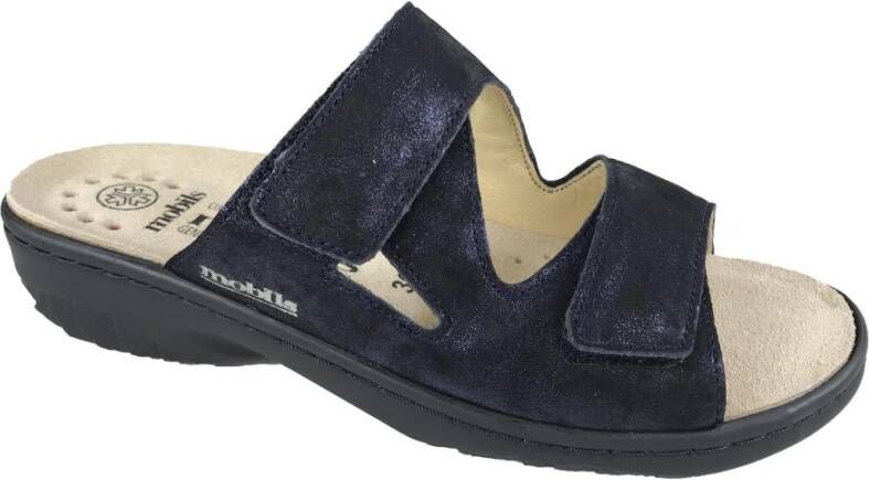 mephisto sandalen , Blauw, Dames
