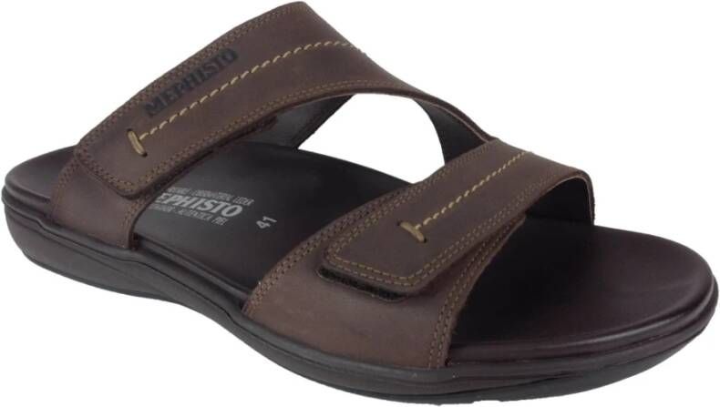 mephisto Slippers stan , Bruin, Heren
