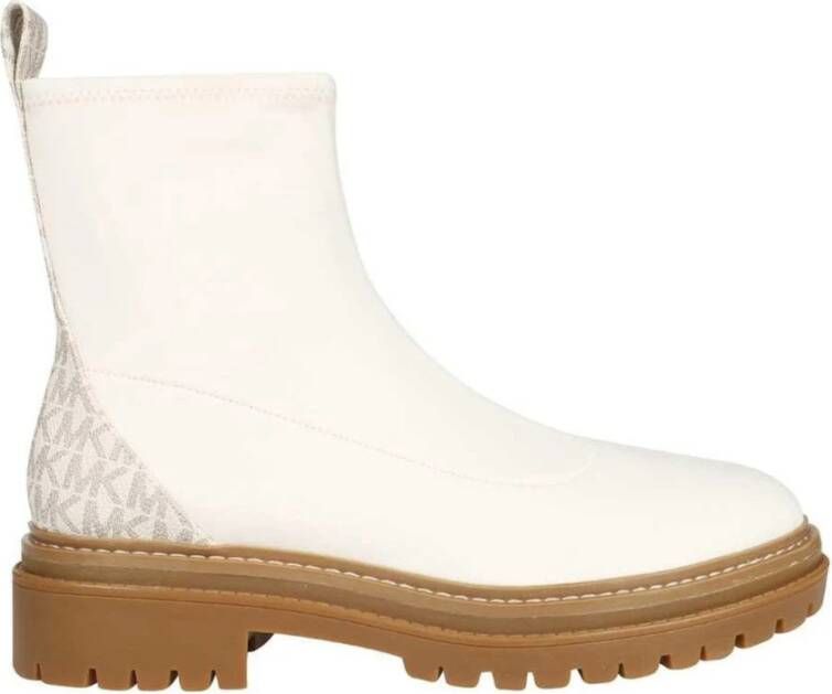 Michael Kors Comet Lug Bootie , Beige, Dames