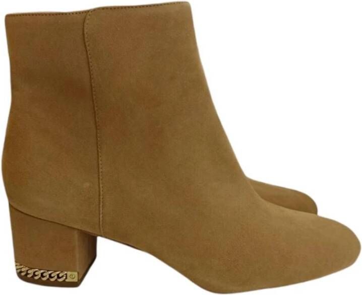 Michael Kors Hakken laarzen , Beige, Dames