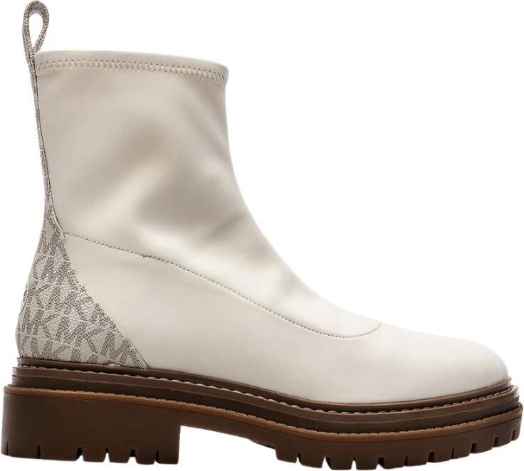 Michael Kors Komeet enkellaarzen , Beige, Dames