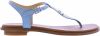 Michael Kors Mallory Thong Sandals , Blauw, Dames online kopen