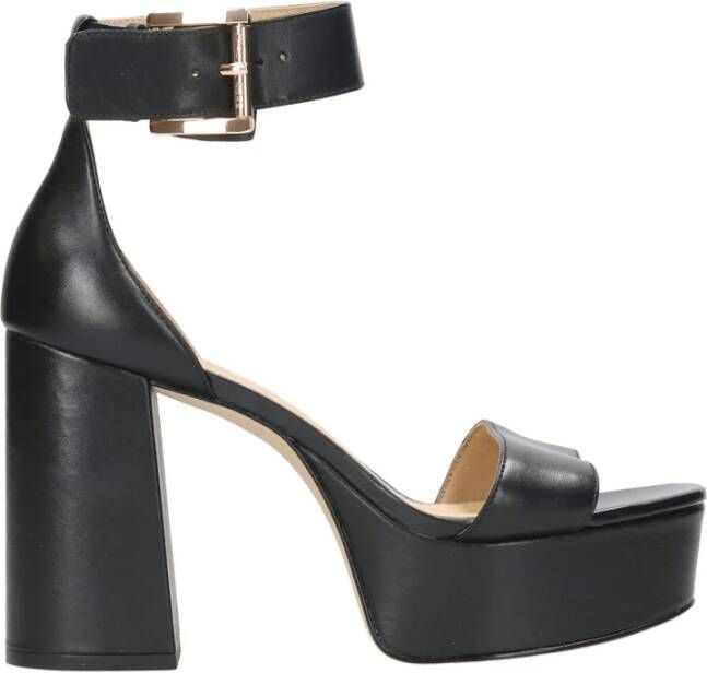 Michael Kors Michael sandalen zwart , Zwart, Dames