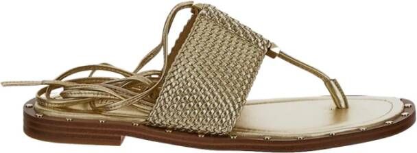 Michael Kors Sandals Woman Shoes , Geel, Dames