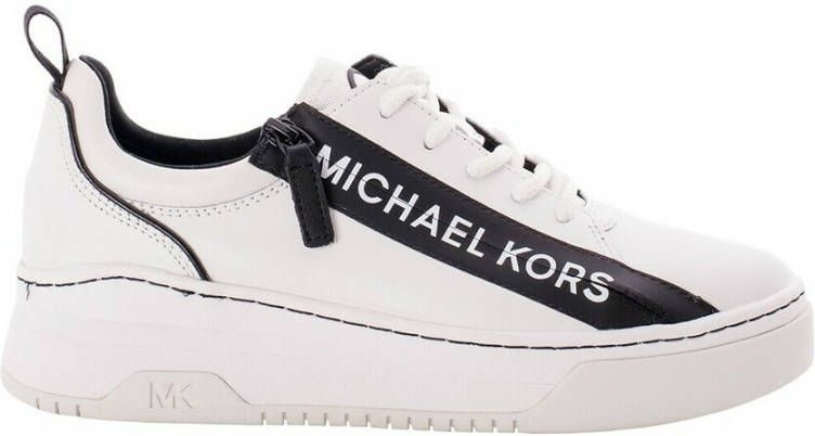 witte michael kors sneakers