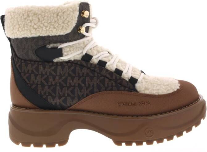Michael Kors Bruine Veterboots Dupree Hiker Bootie