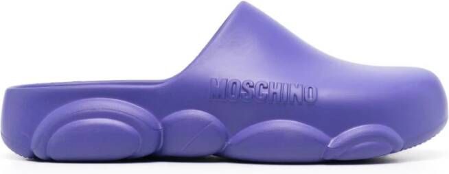 Moschino Schoenen Paars Heren