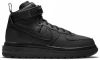 Nike Air Force 1 High Heren Schoenen Black Leer, Textil online kopen