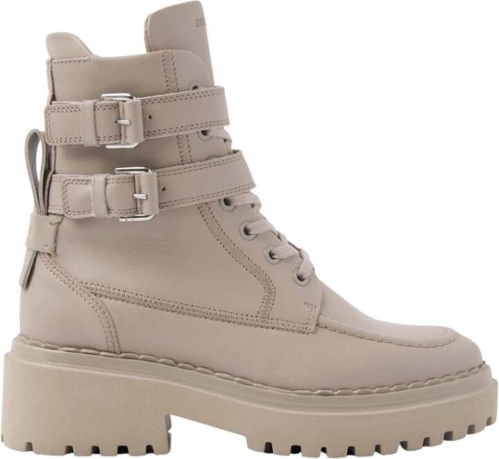 Nubikk Enkel laarzen , Beige, Dames