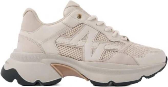 Nubikk Ross Trek Edge Desert Nubuck , Beige, Dames