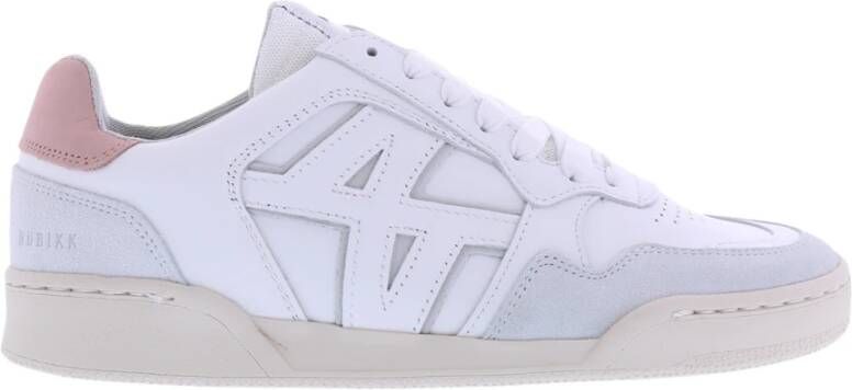 Nubikk Blueberry Vaiper sneaker van leer met suè, de details