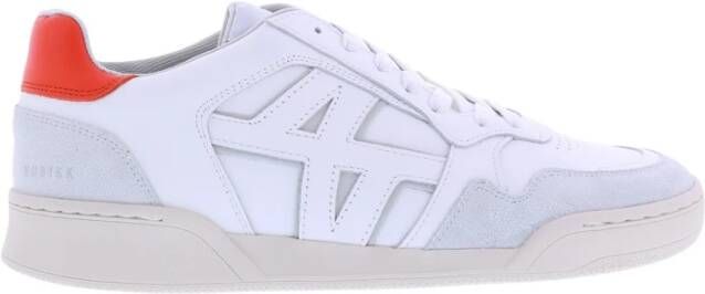 Nubikk Blueberry Vaiper sneaker van leer met suè, de details