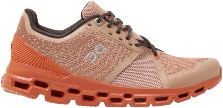 ON Running Women& Cloudstratus Running Shoes , Bruin, Dames