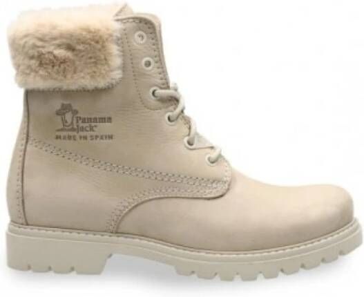 Panama Jack Ankle Boots , Beige, Dames