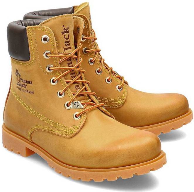 Panama Jack Veterboot Heren BruinCognacGeel Vindjeschoen.nl Panama Jack producten online kopen | Fashionchick.nl