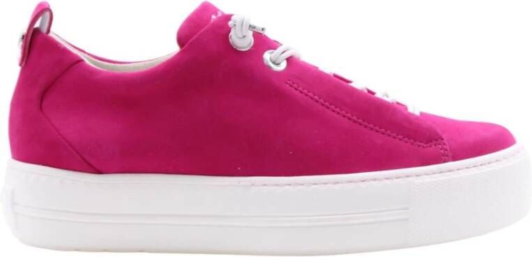 Paul Green Sneakers kalfsnappaleer pink