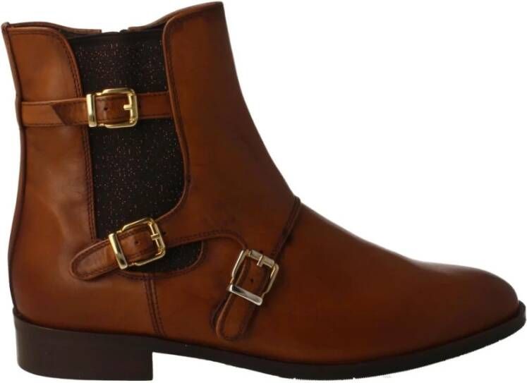 Pertini Enkel laarzen , Bruin, Dames