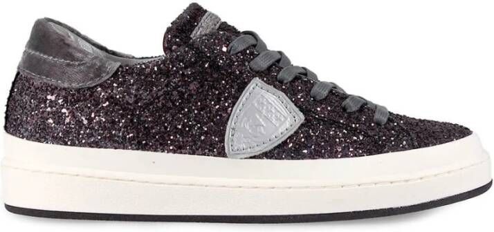 Philippe Model Opera glitter sneaker , Paars, Dames