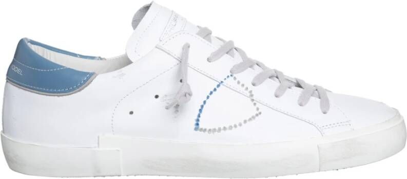 Philippe Model Sneakers lage prsx man , Wit, Heren