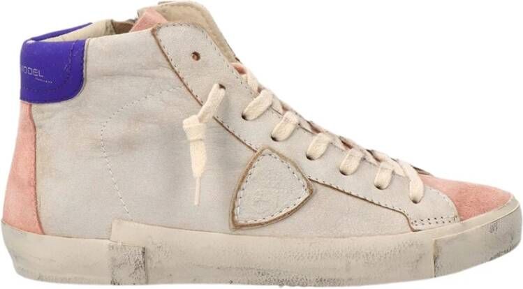 Philippe Model Sneaker High Prsx Woman , Wit, Dames