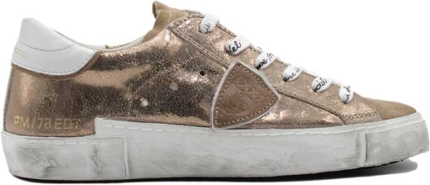 Philippe Model Sneakers , Bruin, Dames