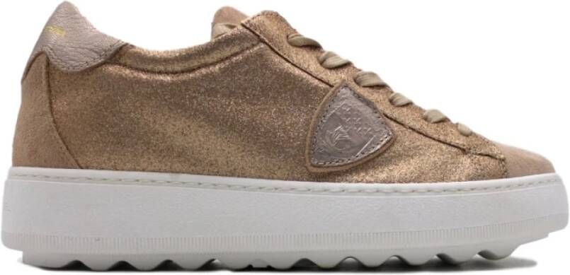 Philippe Model Sneakers , Bruin, Dames