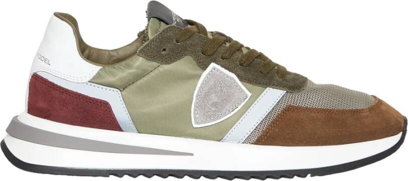 Philippe Model Sneakers , Bruin, Heren
