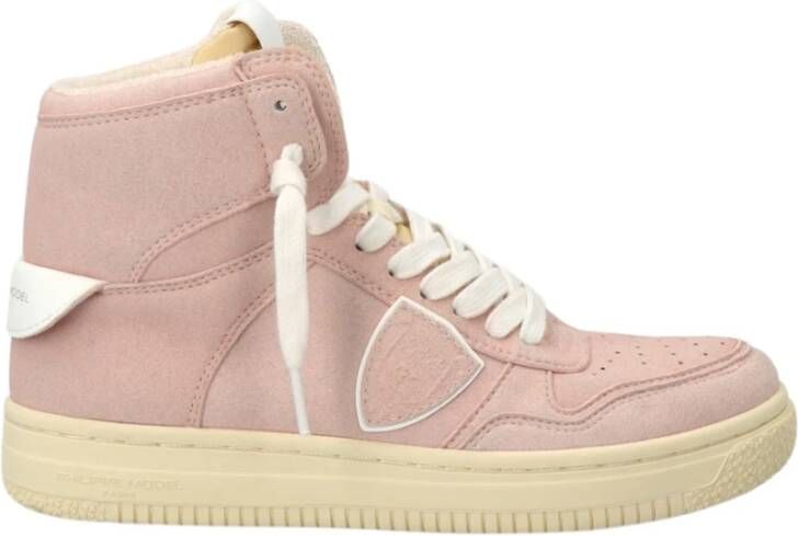 Philippe Model Sneakers Mid Lyon , Roze, Dames