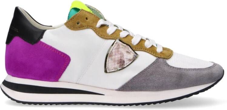 Philippe Model Tzld Wj04 Sneakers , Wit, Dames