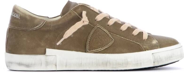 Philippe Model Sneakers Paris X , Groen, Heren