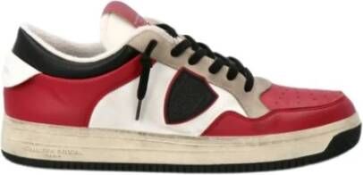 Philippe Model Sneakers Lyon , Rood, Heren