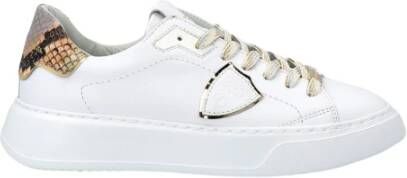 Philippe Model Sneakers Temple , Wit, Dames