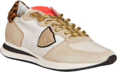 Philippe Model Trpx lage sneakers , Bruin, Dames