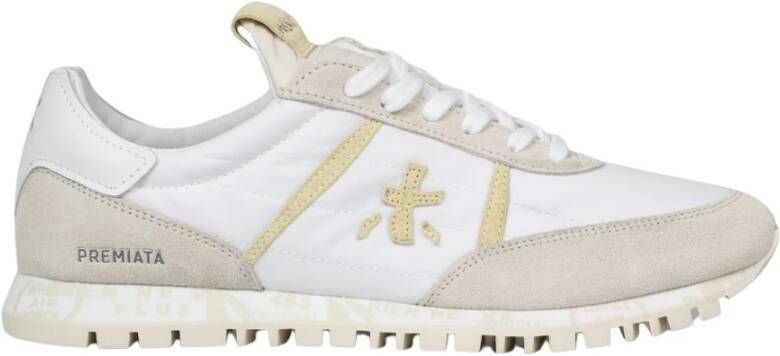 Premiata Witte Lage Sneakers Sean d