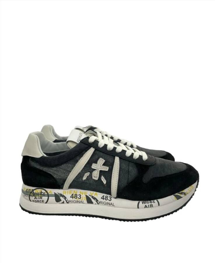 Premiata Sneakers conny 4102 , Zwart, Dames
