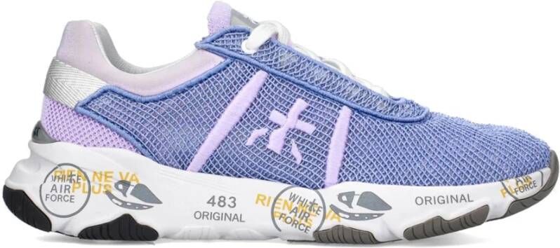 Premiata Buff Sneakers , Blauw, Dames