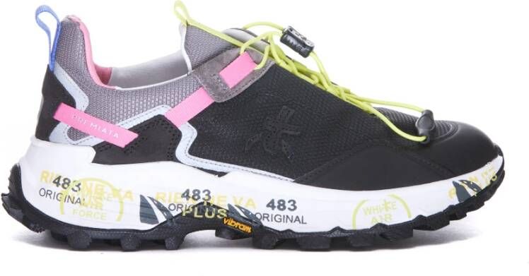 Premiata Zwart toegekend , Zwart, Dames