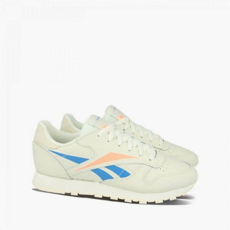 Reebok Basket running en cuir Classsic , Beige, Heren