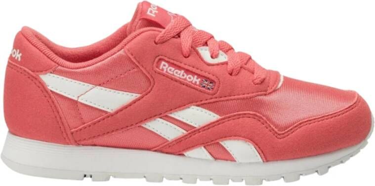 Reebok Rennen en nylon klassieke sneakers , Rood, Dames