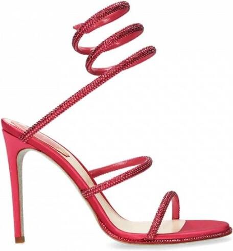 René Caovilla Sandalen Paars Dames