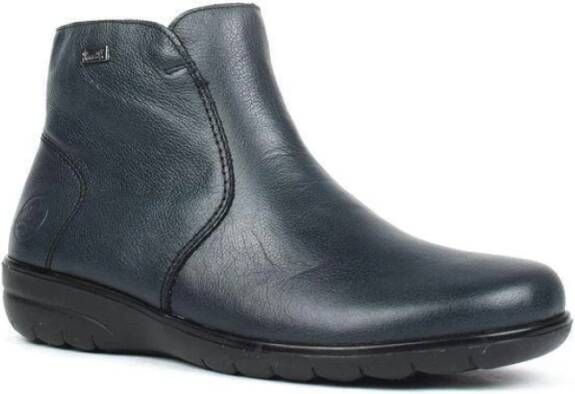 Rieker Jena enkellaarzen , Blauw, Dames