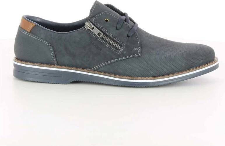 Rieker Herenschoenen 12500 , Blauw, Heren