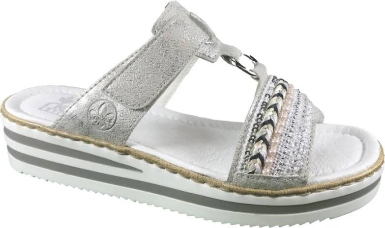 Rieker Slippers Grijs Dames