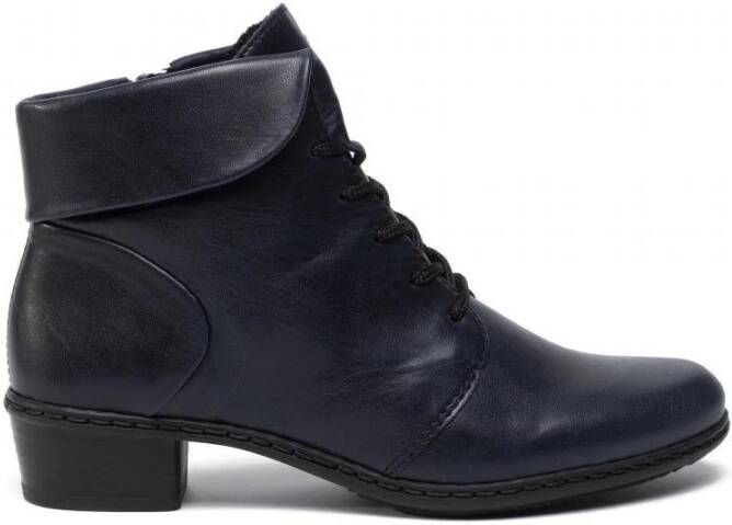 Rieker Enkellaarsjes Blauw Dames