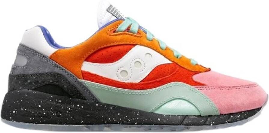 Saucony Blauw wol gemengd shirtjack , Rood, Heren